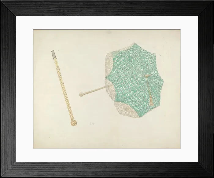 Framed Print : Parasol, c. 1937. Creator: Joseph L. Boyd Framed Print : Parasol, c. 1937. Creator: Joseph L. Boyd