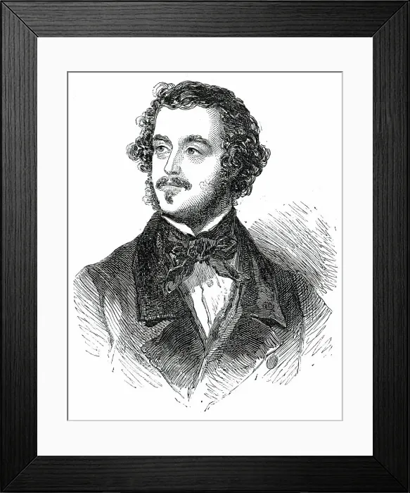 Framed Print : Viscount Jocelyn, M.P. for Lyme Regis, 1850. Creator: Unknown Framed Print : Viscount Jocelyn, M.P. for Lyme Regis, 1850. Creator: Unknown
