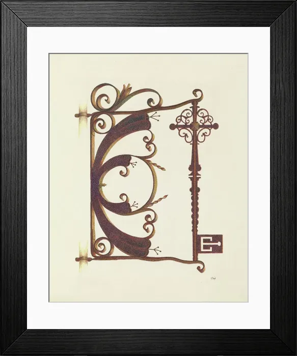 Framed Print : Locksmith's Sign, 1935 / 1942. Creator: Joseph L. Boyd Framed Print : Locksmith's Sign, 1935 / 1942. Creator: Joseph L. Boyd