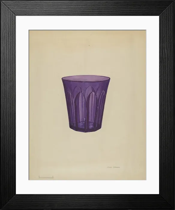 Framed Print : Tumbler, c. 1936. Creator: John Dana Framed Print : Tumbler, c. 1936. Creator: John Dana