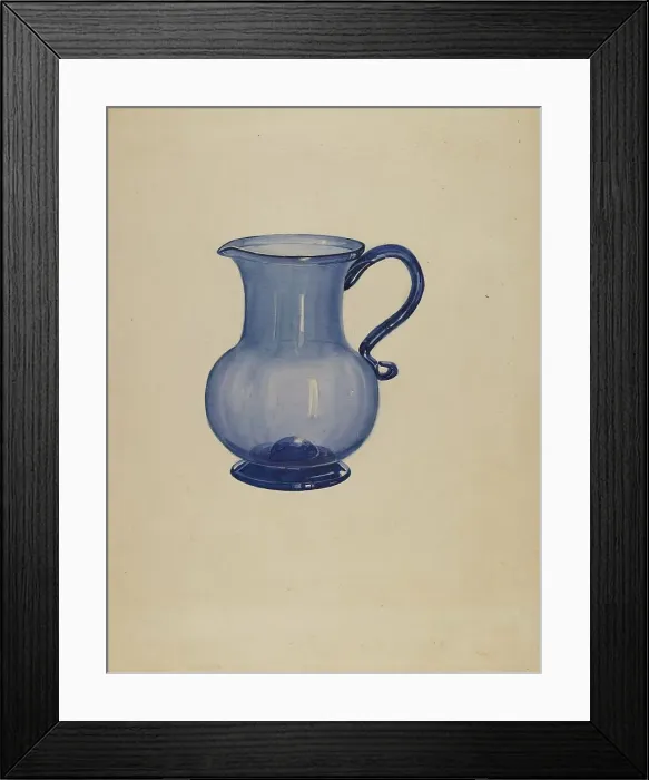 Framed Print : Creamer, c. 1940. Creator: John Dana Framed Print : Creamer, c. 1940. Creator: John Dana