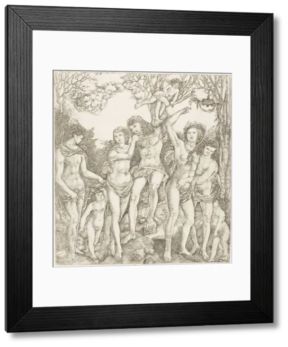 Framed Print : Allegory of Carnal Love, c.1530. Creator: Cristofano di Michele Martini Framed Print : Allegory of Carnal Love, c.1530. Creator: Cristofano di Michele Martini