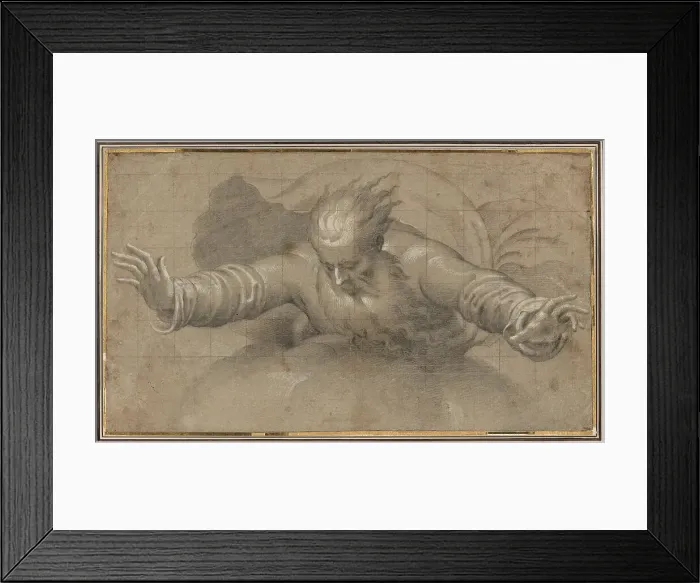 Framed Print : God the Father, 1567 / 70. Creator: Bernardino Campi Framed Print : God the Father, 1567 / 70. Creator: Bernardino Campi