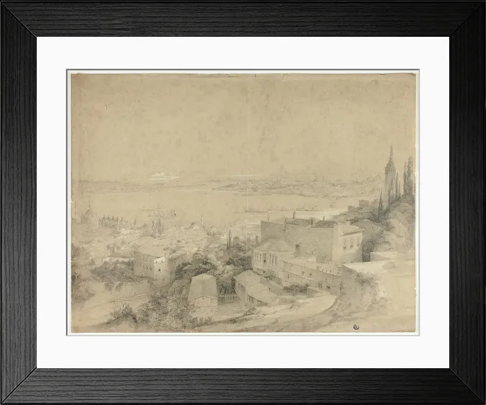 Framed Print : Constantinople, n.d. Creator: David Roberts Framed Print : Constantinople, n.d. Creator: David Roberts