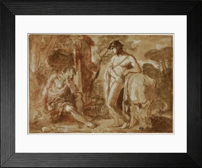 Framed Print : Mercury and Argus, n.d. Creator: Camillo Procaccini Framed Print : Mercury and Argus, n.d. Creator: Camillo Procaccini