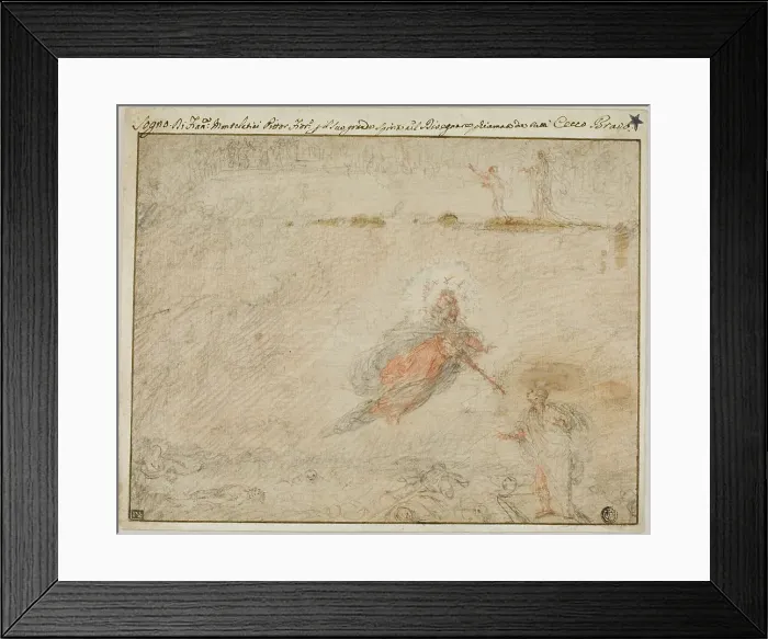 Framed Print : The Dream of Cecco Bravo, n.d. Creator: Cecco Bravo Framed Print : The Dream of Cecco Bravo, n.d. Creator: Cecco Bravo