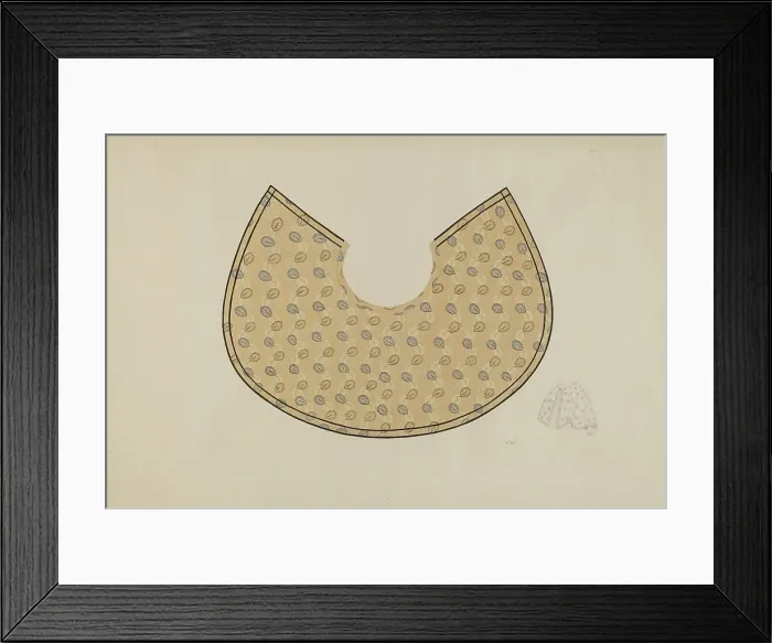 Framed Print : Shoulder Cape, c. 1937. Creator: Joseph L. Boyd Framed Print : Shoulder Cape, c. 1937. Creator: Joseph L. Boyd