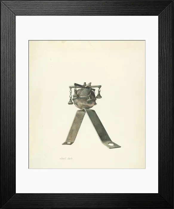 Framed Print : Sleigh Bells, c. 1938. Creator: Robert Clark Framed Print : Sleigh Bells, c. 1938. Creator: Robert Clark