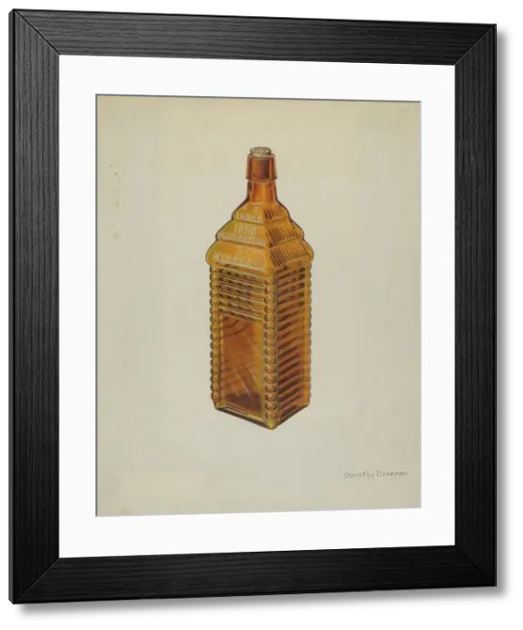 Framed Print : Bitters Bottle, c. 1939. Creator: Dorothy Brennan Framed Print : Bitters Bottle, c. 1939. Creator: Dorothy Brennan