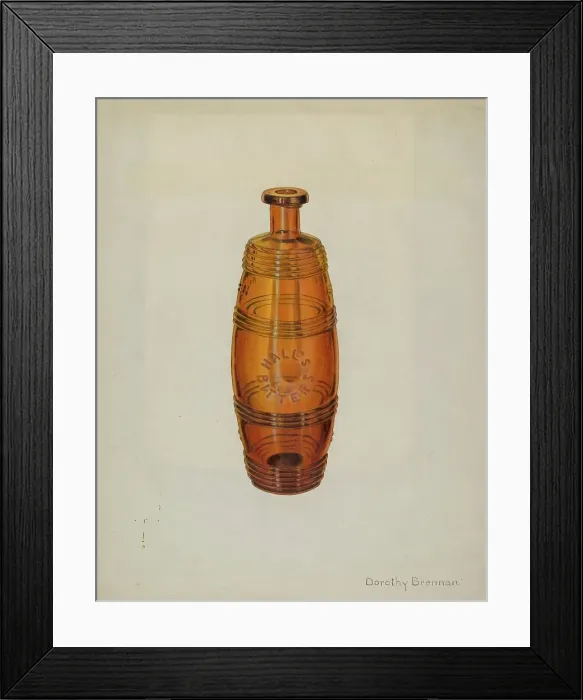 Framed Print : Bottle, c. 1939. Creator: Dorothy Brennan Framed Print : Bottle, c. 1939. Creator: Dorothy Brennan