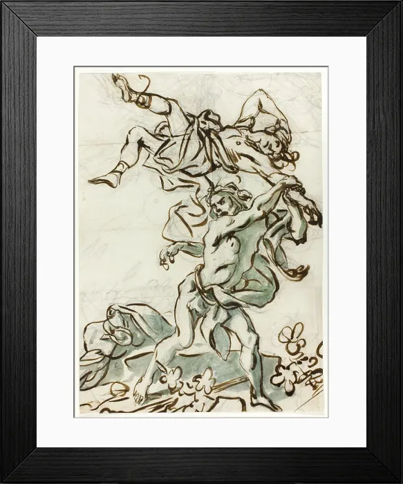 Framed Print : Hercules and Lichas, n.d. Creator: Filippo Falciatore Framed Print : Hercules and Lichas, n.d. Creator: Filippo Falciatore