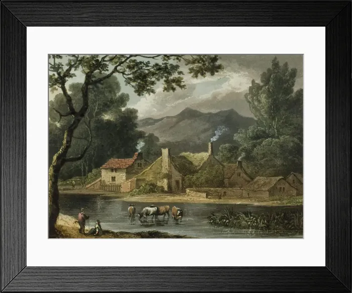 Framed Print : Stoke, near Bath, n.d. Creator: Joseph Barker Framed Print : Stoke, near Bath, n.d. Creator: Joseph Barker