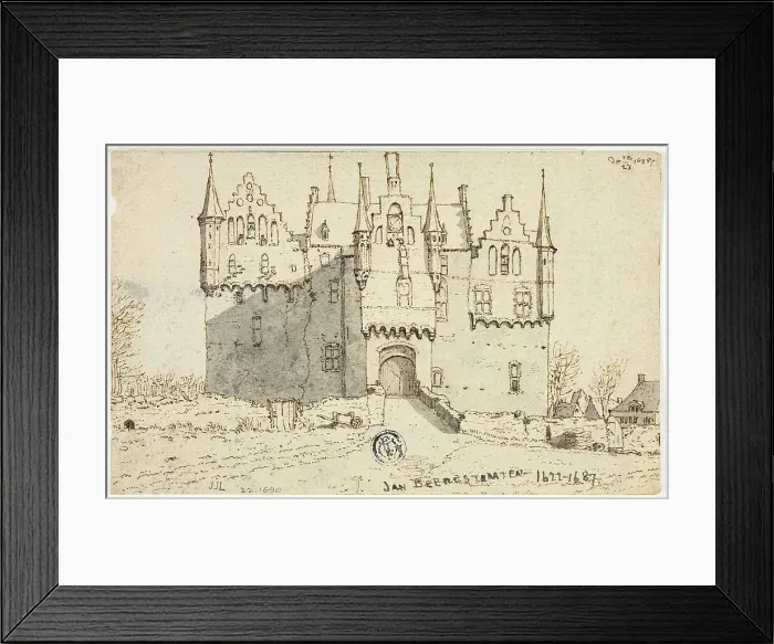 Framed Print : Gemear Castle, n.d. Creator: Jan Abrahamsz Beerstraaten Framed Print : Gemear Castle, n.d. Creator: Jan Abrahamsz Beerstraaten