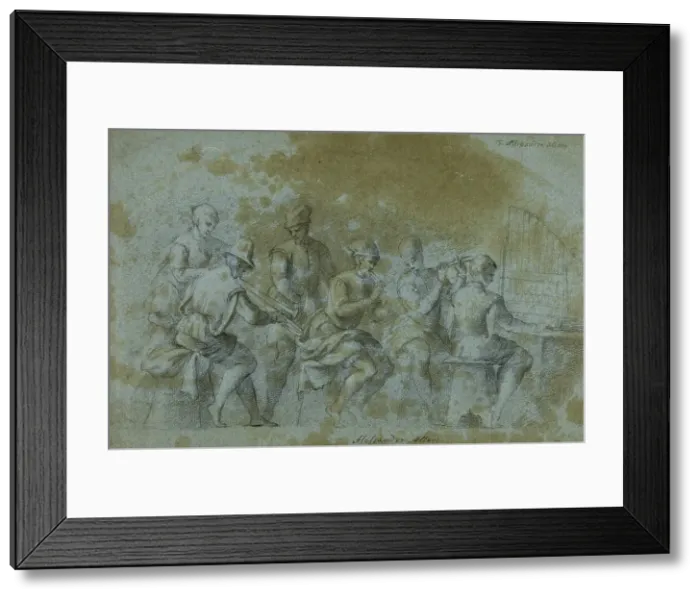 Framed Print : Concert Scene, n.d. Creator: Unknown Framed Print : Concert Scene, n.d. Creator: Unknown