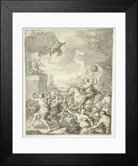 Framed Print : Triumph of David, n.d. Creator: Unknown Framed Print : Triumph of David, n.d. Creator: Unknown