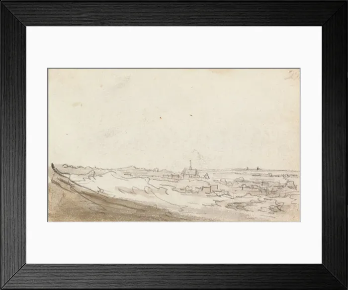 Framed Print : Panorama, 1650-51. Creator: Jan van Goyen Framed Print : Panorama, 1650-51. Creator: Jan van Goyen