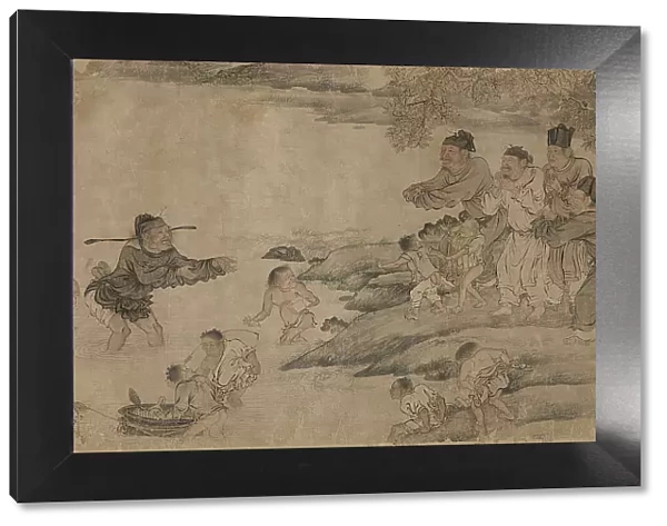 Yang Pu Moving His Family, Yuan dynasty (1279-1368). Creator: Unknown