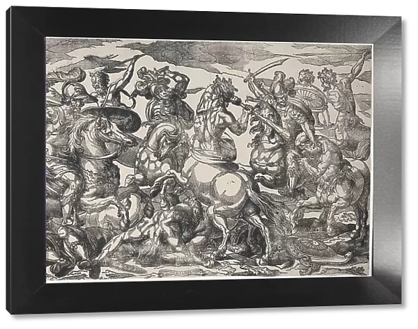 Battle of the Lapiths and Centaurs, c.1600. Creator: Geronima Cagnaccia Parasole