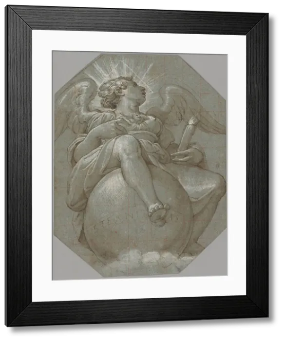 Framed Print : Allegory of Eternity, 1544 / 45. Creator: Giorgio Vasari Framed Print : Allegory of Eternity, 1544 / 45. Creator: Giorgio Vasari