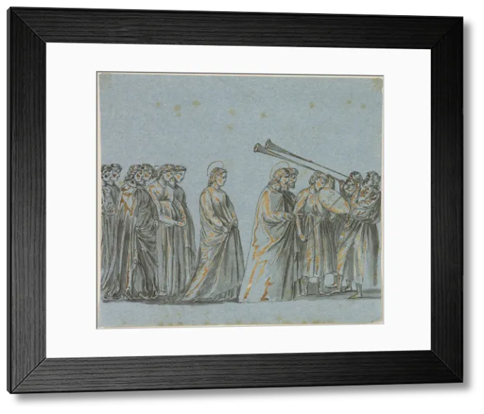 Framed Print : Wedding Procession of Mary and Joseph, n.d. Creator: Unknown Framed Print : Wedding Procession of Mary and Joseph, n.d. Creator: Unknown