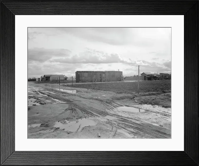 Framed Print : Freightcar converted into home in Little Oklahoma, California, 1936. Creator: Dorothea Lange. Freightcar converted into home in Little Oklahoma, California, 1936. Creator: Dorothea Lange Framed Print : Freightcar converted into home in Little Oklahoma, California, 1936. Creator: Dorothea Lange. Freightcar converted into home in Little Oklahoma, California, 1936. Creator: Dorothea Lange