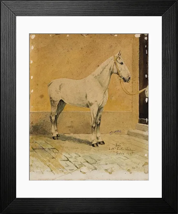 Framed Print : Bob, 1869. Creator: Giuseppe de Nittis Framed Print : Bob, 1869. Creator: Giuseppe de Nittis