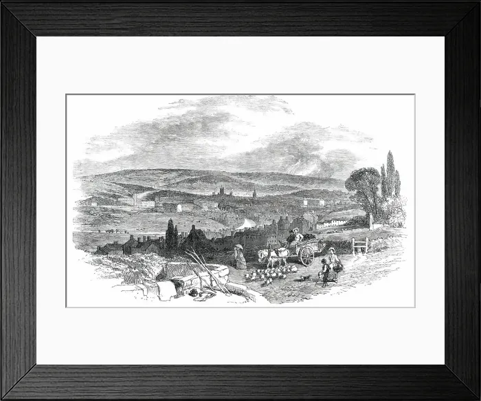 Framed Print : Bath, 1850. Creator: Unknown Framed Print : Bath, 1850. Creator: Unknown