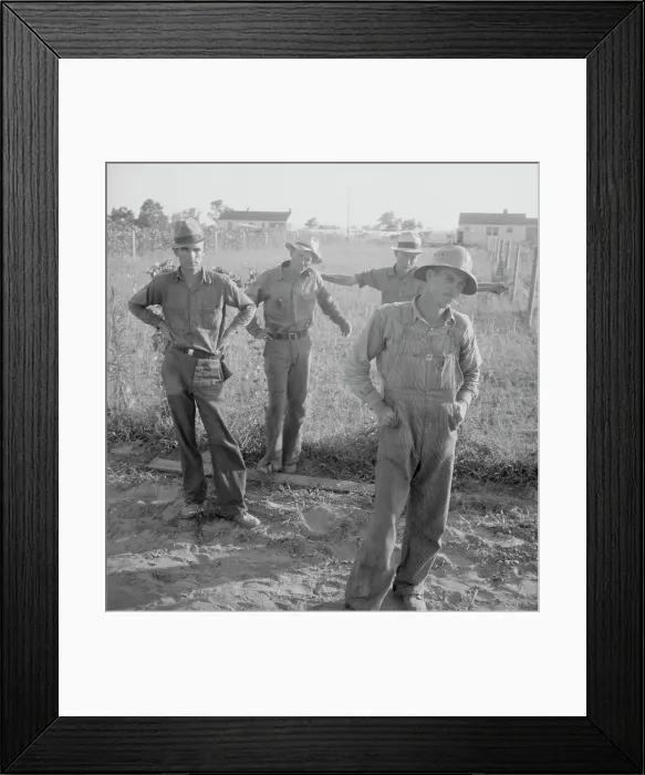 Framed Print : FSA cooperative farm, Lake Dick, Arkansas, 1939. Creator: Dorothea Lange Framed Print : FSA cooperative farm, Lake Dick, Arkansas, 1939. Creator: Dorothea Lange