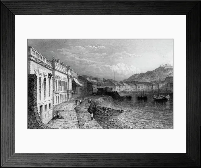 Framed Print : Macao. - China, 1845. Creator: Unknown Framed Print : Macao. - China, 1845. Creator: Unknown