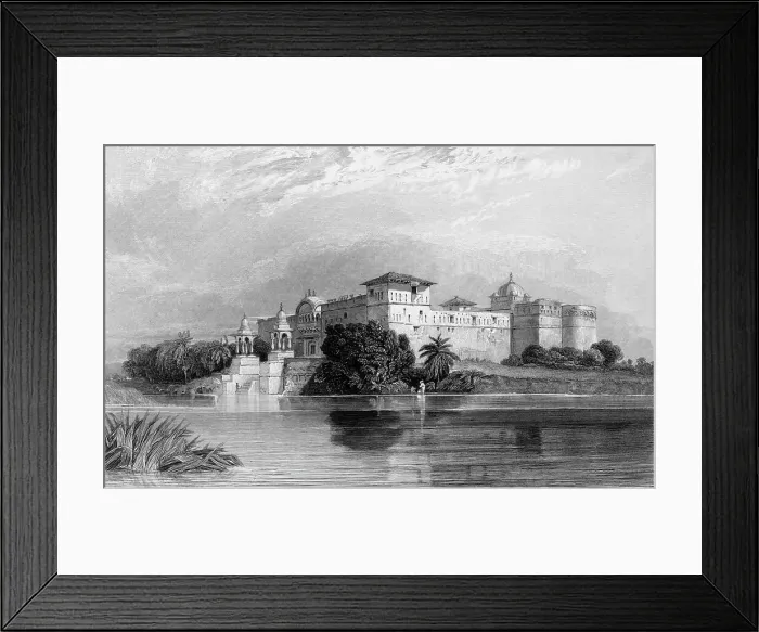 Framed Print : Perawa, - Malwa, 1834. Creator: John Sell Cotman Framed Print : Perawa, - Malwa, 1834. Creator: John Sell Cotman