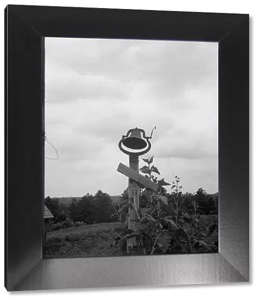 The old plantation bell, Greene County, Georgia, 1937. Creator: Dorothea Lange