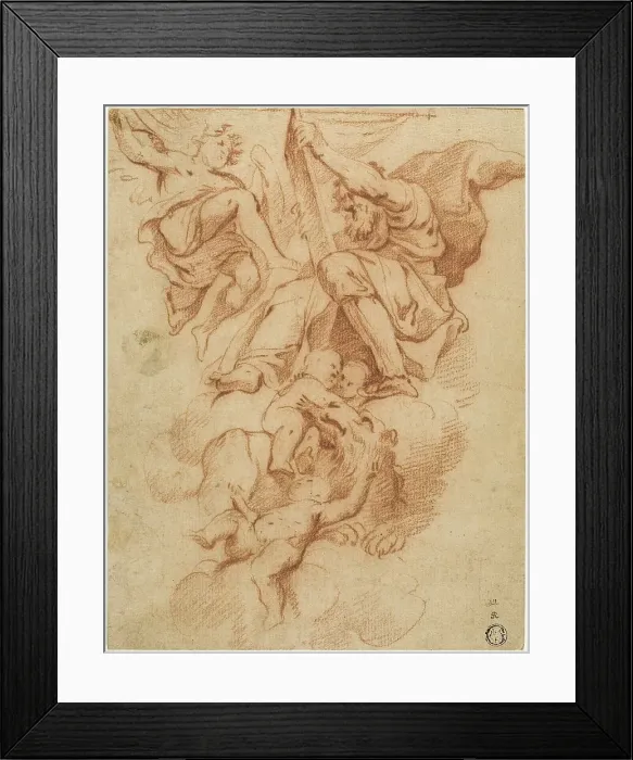 Framed Print : Saint Mark, after 1627. Creator: Domenichino