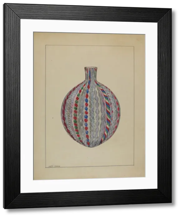 Framed Print : Bottle, c. 1937. Creator: John Dana Framed Print : Bottle, c. 1937. Creator: John Dana