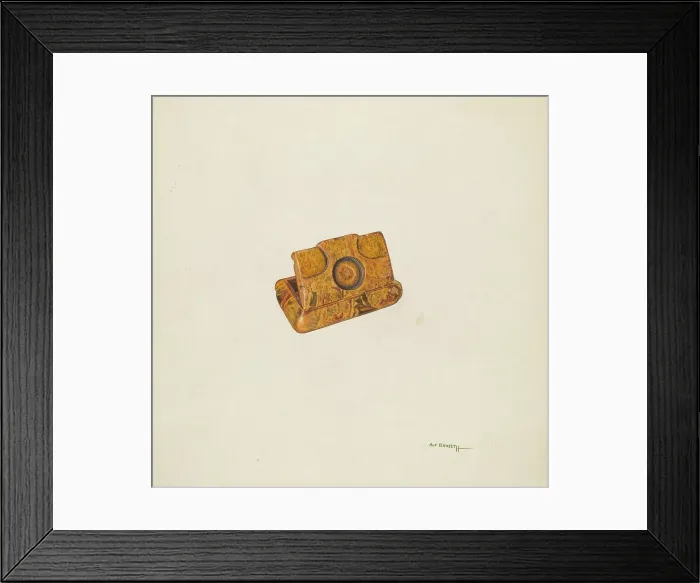 Framed Print : Snuff Box, c. 1940. Creator: Alf Bruseth Framed Print : Snuff Box, c. 1940. Creator: Alf Bruseth