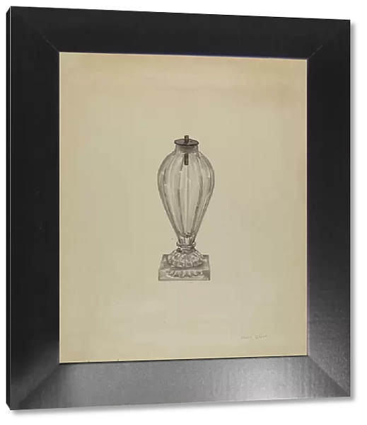 Spark Lamp, c. 1936. Creator: John Dana