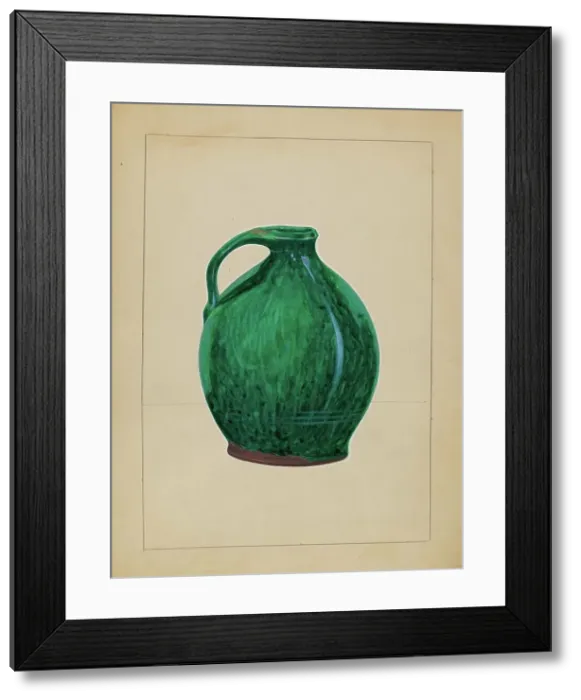 Framed Print : Jug, c. 1936. Creator: John Dana Framed Print : Jug, c. 1936. Creator: John Dana