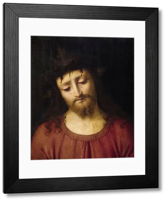 Framed Print : Ecce Homo, 1503-1505. Creator: Solari (Solario), Andrea (1470-1524) Framed Print : Ecce Homo, 1503-1505. Creator: Solari (Solario), Andrea (1470-1524)