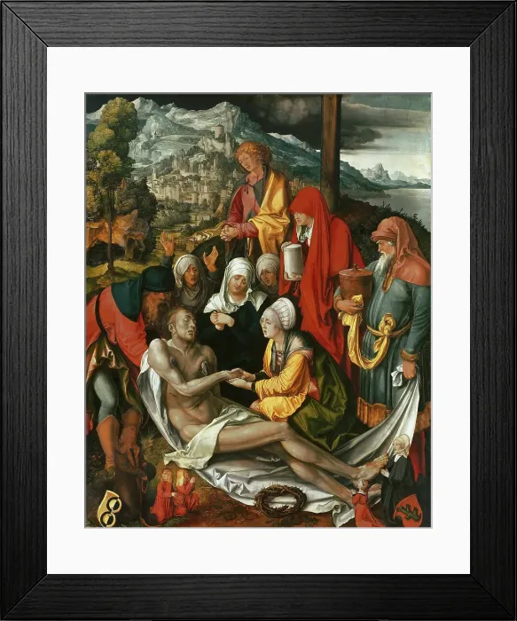Framed Print : Lamentation of Christ (Glimm Lamentation), c. 1500. Creator: Dürer, Albrecht (1471-1528) Framed Print : Lamentation of Christ (Glimm Lamentation), c. 1500. Creator: Dürer, Albrecht (1471-1528)