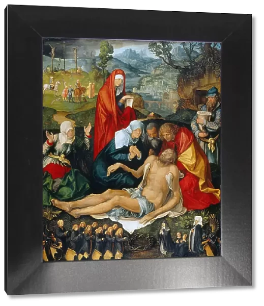 The Lamentation of Christ. Epitaph-Painting of the Nuremberg Holzschuher Family, ca 1499. Creator: Dürer, Albrecht (1471-1528)