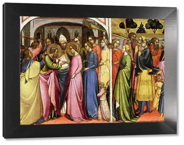 The Marriage of the Virgin, ca 1400. Creator: Tommaso del Mazza (Maestro di Santa Verdiana) (active 1377-1392)
