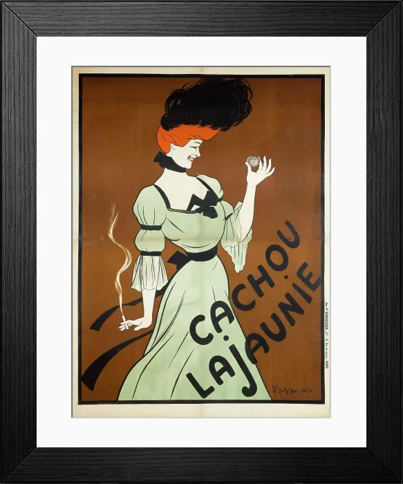 Framed Print : Cachou Lajaunie, 1900. Creator: Cappiello, Leonetto (1875-1942) Framed Print : Cachou Lajaunie, 1900. Creator: Cappiello, Leonetto (1875-1942)