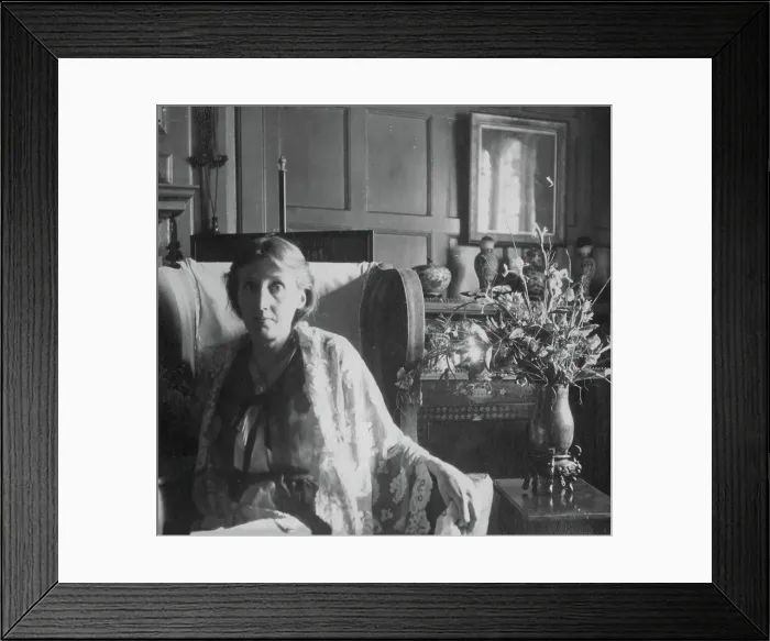 Framed Print : Virginia Woolf (1882-1941), 1924. Creator: Morrell, Lady Ottoline (1873-1938) Framed Print : Virginia Woolf (1882-1941), 1924. Creator: Morrell, Lady Ottoline (1873-1938)