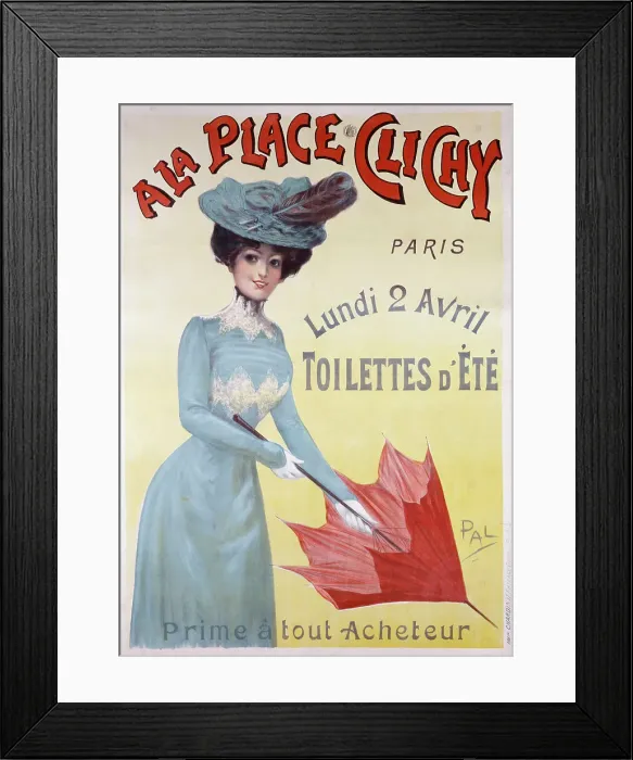 Framed Print : Toilettes d'Ete, c. 1895. Creator: Pal (Jean de Paléologue) (1855-1942) Framed Print : Toilettes d'Ete, c. 1895. Creator: Pal (Jean de Paléologue) (1855-1942)