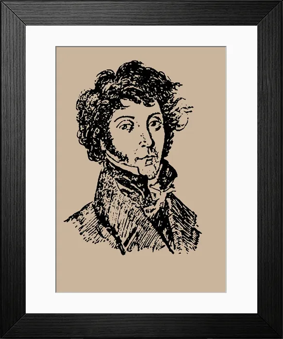 Framed Print : Composer, pianist and conductor Daniil Nikitich Kashin (1769-1841), ca 1810-1815. Creator: Anonymous Framed Print : Composer, pianist and conductor Daniil Nikitich Kashin (1769-1841), ca 1810-1815. Creator: Anonymous