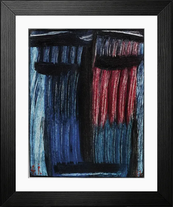 Framed Print : Great Meditation: Me and Chartres, 1937. Creator: Javlensky, Alexei, von (1864-1941) Framed Print : Great Meditation: Me and Chartres, 1937. Creator: Javlensky, Alexei, von (1864-1941)