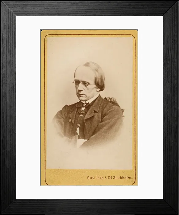 Framed Print : Portrait of the composer Halfdan Kjerulf (1815-1868). Creator: Photo studio Gust. Joop & Comps. Portrait of the composer Halfdan Kjerulf (1815-1868). Creator: Photo studio Gust. Joop & Comps Framed Print : Portrait of the composer Halfdan Kjerulf (1815-1868). Creator: Photo studio Gust. Joop & Comps. Portrait of the composer Halfdan Kjerulf (1815-1868). Creator: Photo studio Gust. Joop & Comps