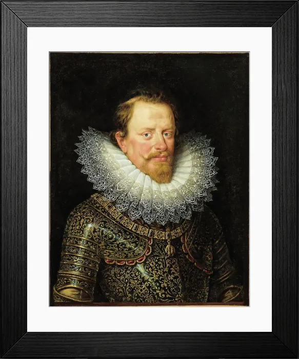 Framed Print : Portrait of Vincenzo Gonzaga (1562-1612), Duke of Mantua, 1602. Creator: Pourbus, Frans, the Younger (1569-1622) Framed Print : Portrait of Vincenzo Gonzaga (1562-1612), Duke of Mantua, 1602. Creator: Pourbus, Frans, the Younger (1569-1622)