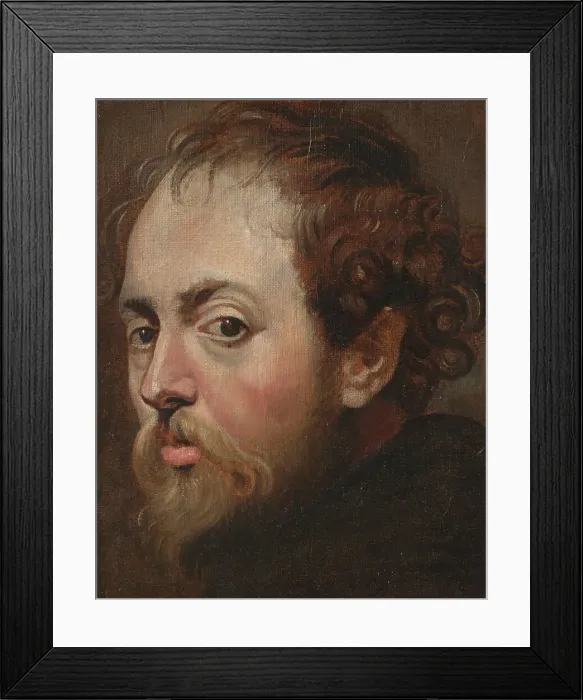 Framed Print : Self-Portrait, 1604-1605. Creator: Rubens, Pieter Paul (1577-1640) Framed Print : Self-Portrait, 1604-1605. Creator: Rubens, Pieter Paul (1577-1640)