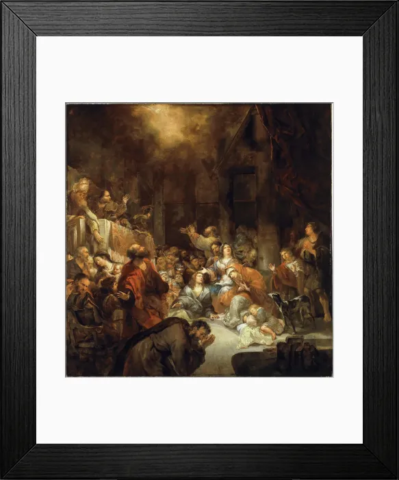 Framed Print : The Descent of the Holy Spirit, 1660s. Creator: Ovens, Jürgen (1623-1678) Framed Print : The Descent of the Holy Spirit, 1660s. Creator: Ovens, Jürgen (1623-1678)