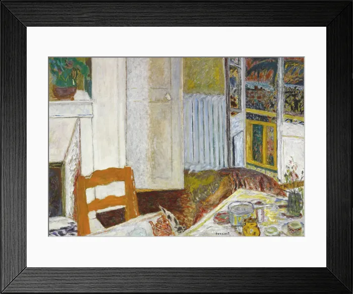 Framed Print : Intérieur blanc, 1932. Creator: Bonnard, Pierre (1867-1947) Framed Print : Intérieur blanc, 1932. Creator: Bonnard, Pierre (1867-1947)